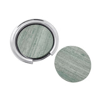 Capri Faux Grasscloth Signature Coaster Set