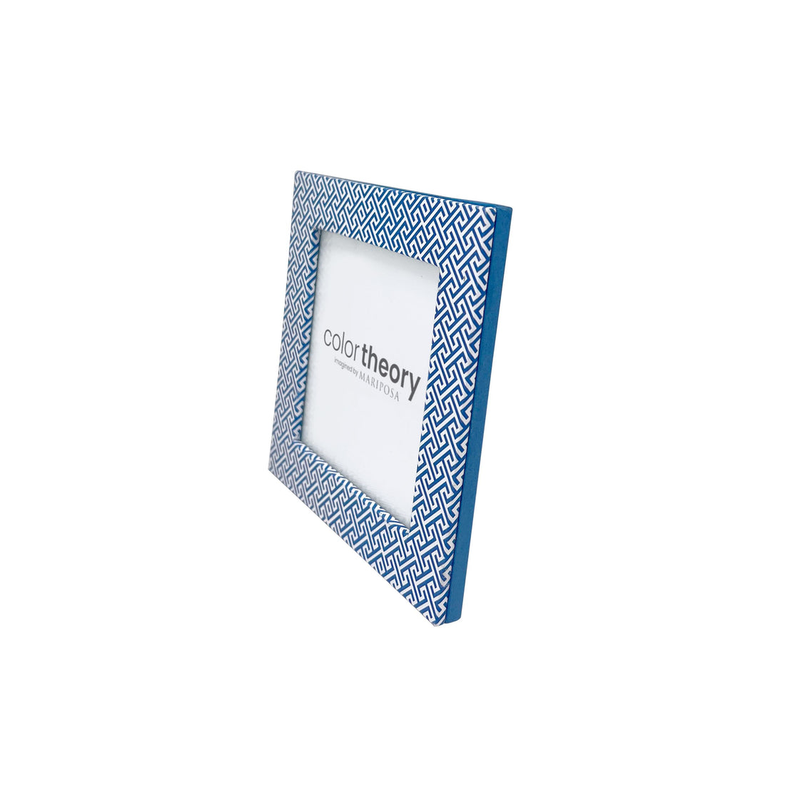 Double Sided Fretwork and Denim Blue 4x4 Frame