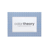 Double Sided Fretwork and Denim Blue 4x6 Frame