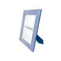 Double Sided Fretwork and Denim Blue 5x7 Frame