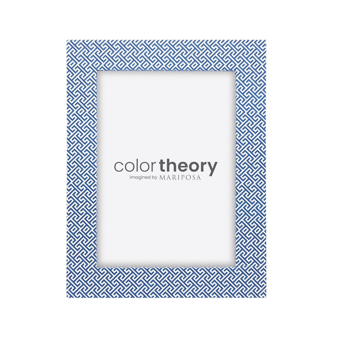 Double Sided Fretwork and Denim Blue 5x7 Frame