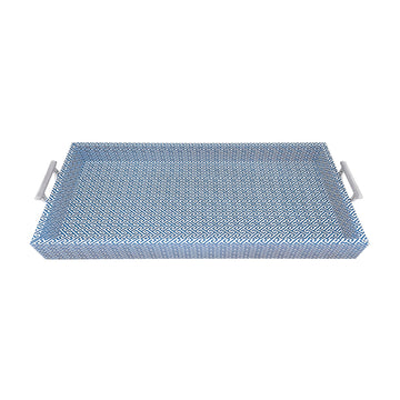 Fretwork Handled Tray with Acrylic Insert