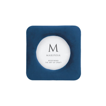 Lola Indigo Velvet Round 4x4 Frame
