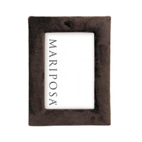Lola Chocolate Velvet 4x6 Frame