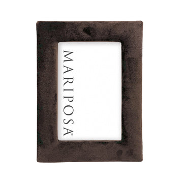 Lola Chocolate Velvet 4x6 Frame