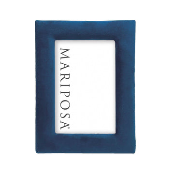 Lola Indigo Velvet 4x6 Frame