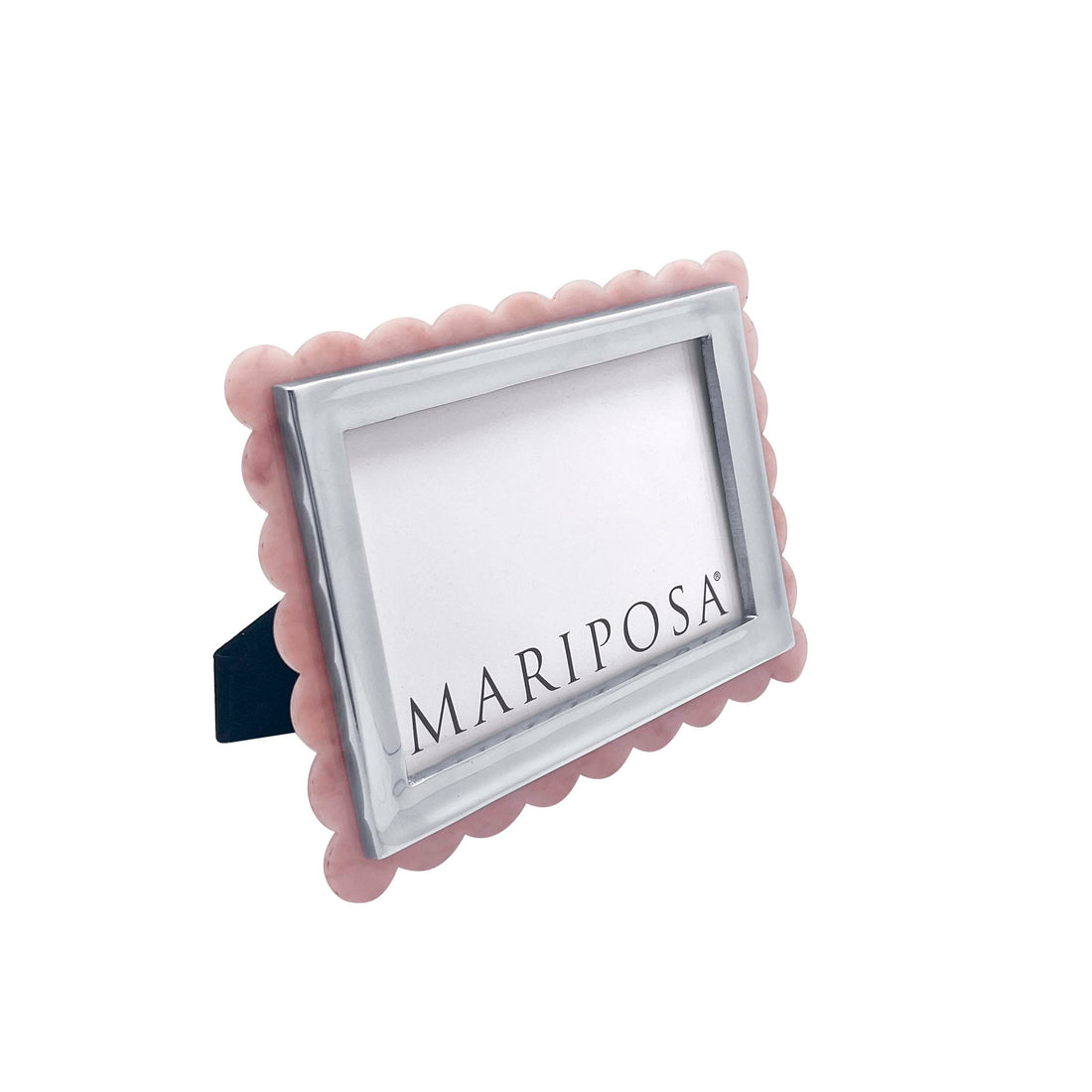 Pink Acrylic Scallop 4x6 Frame