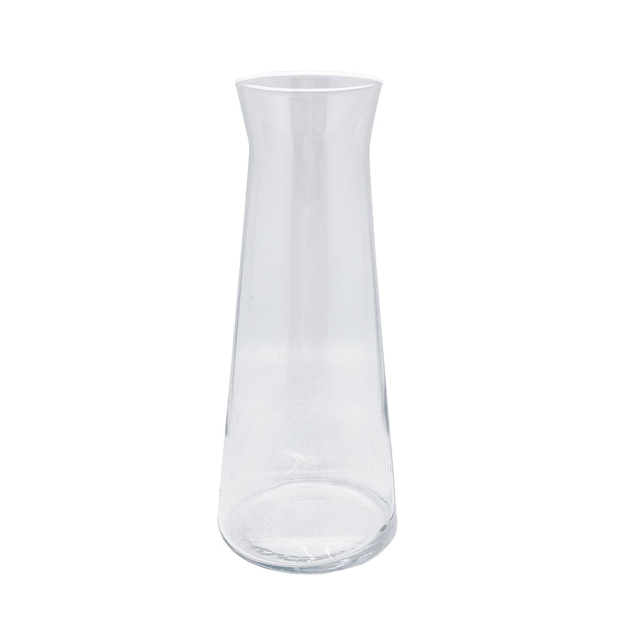 Carafe Fine Line transparente avec bord blanc