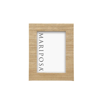 Mallorca Faux Grasscloth 5x7 Frame