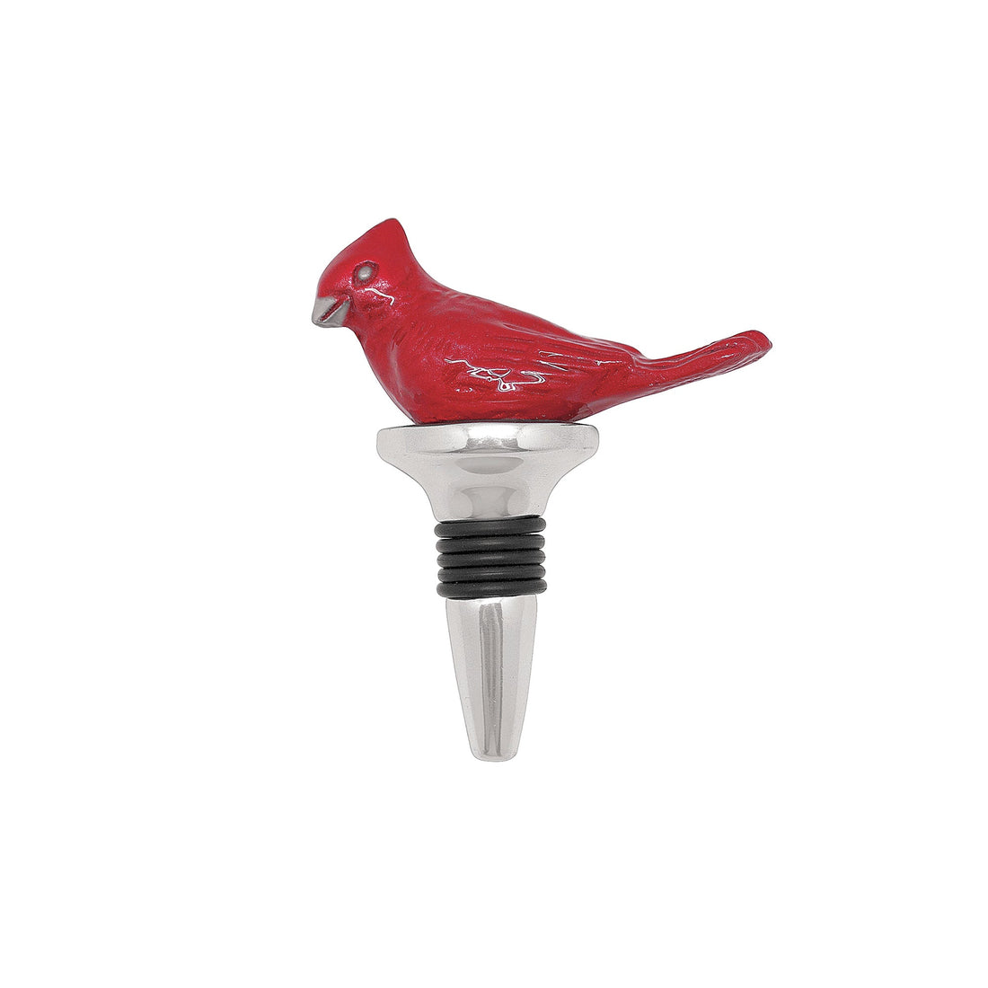 Red Cardinal Bottle Stopper