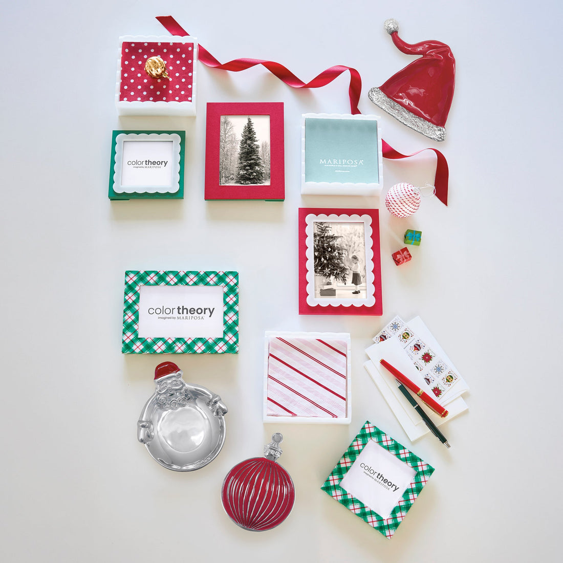 Green and Red Plaid 4x4 Frame