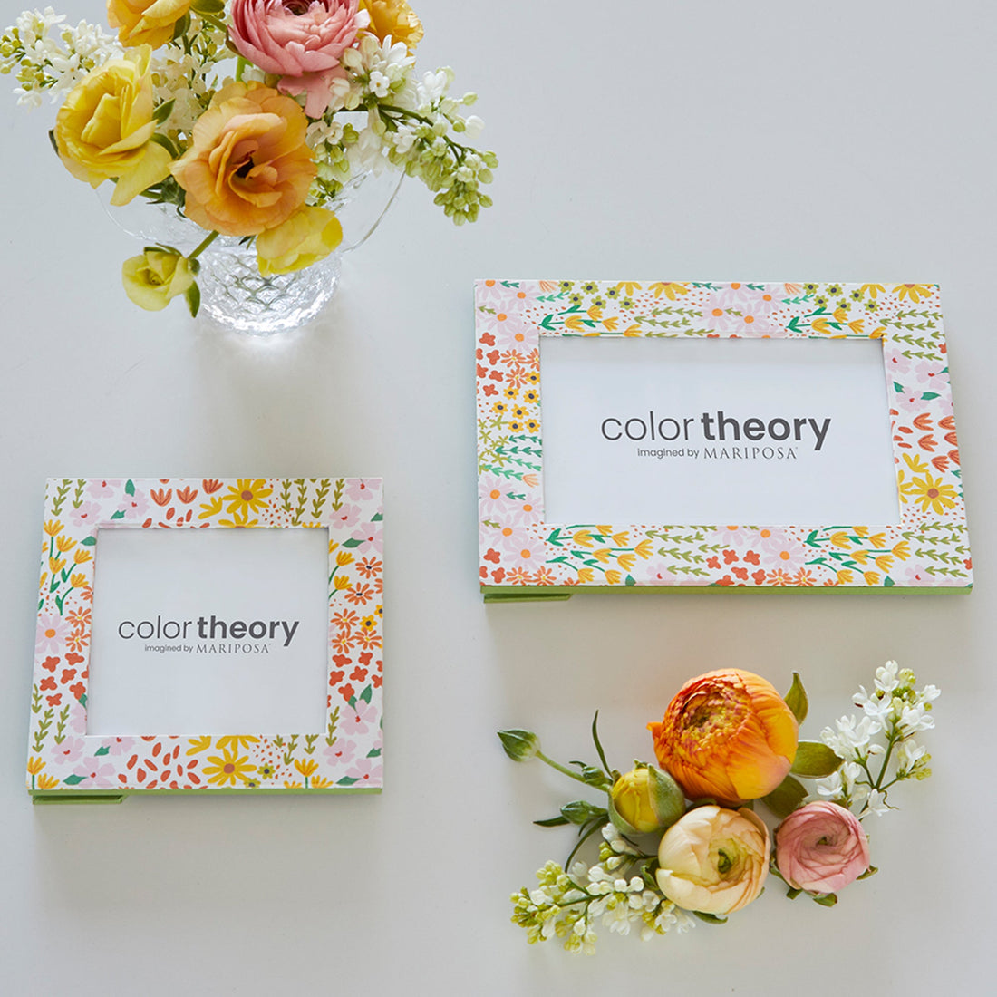 Double Sided Botanical and Meadow 4x4 Frame