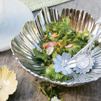 Sunflower & Cosmos Salad Servers