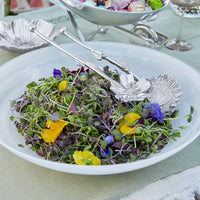 Sunflower & Cosmos Salad Servers