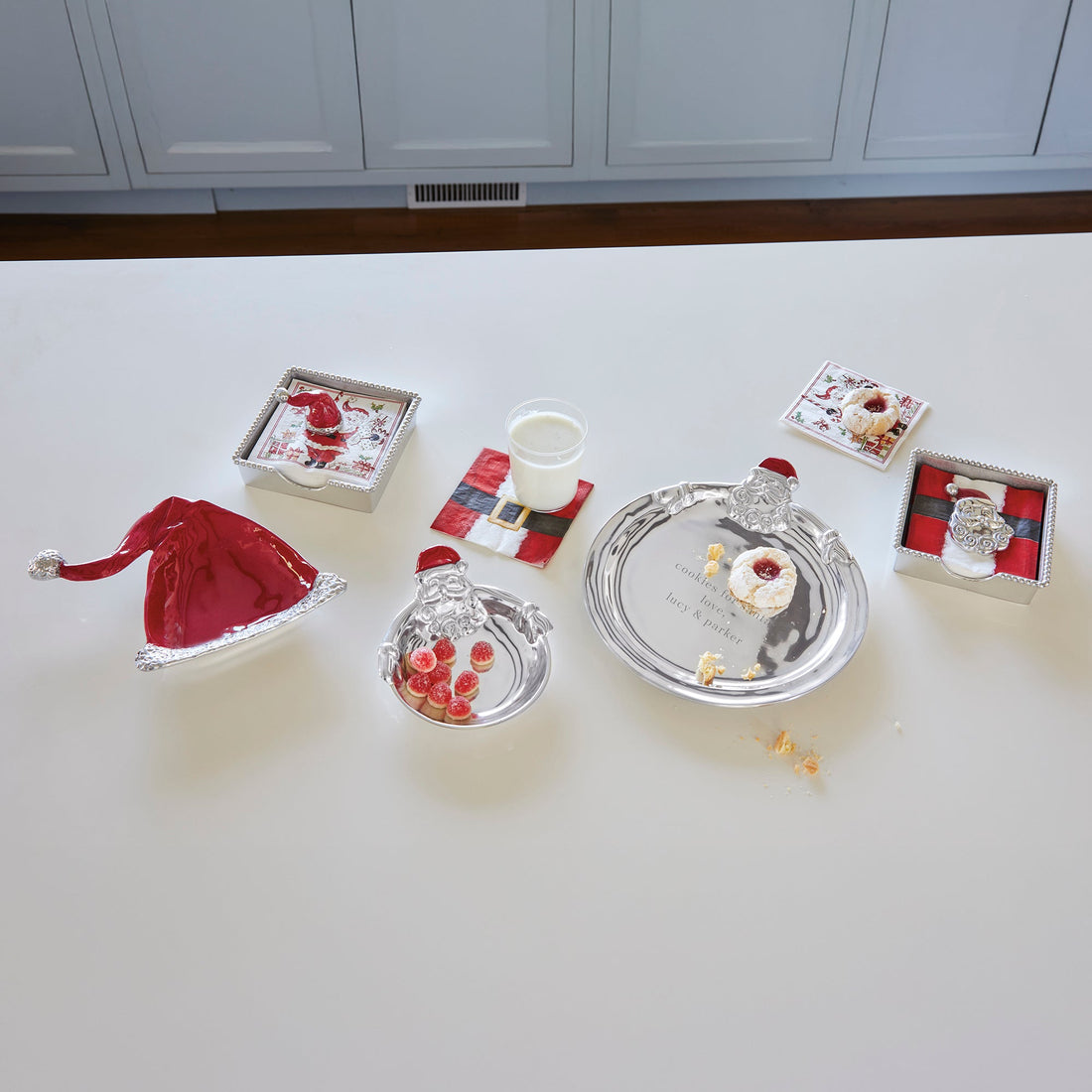 Hugging Santa Candy Dish