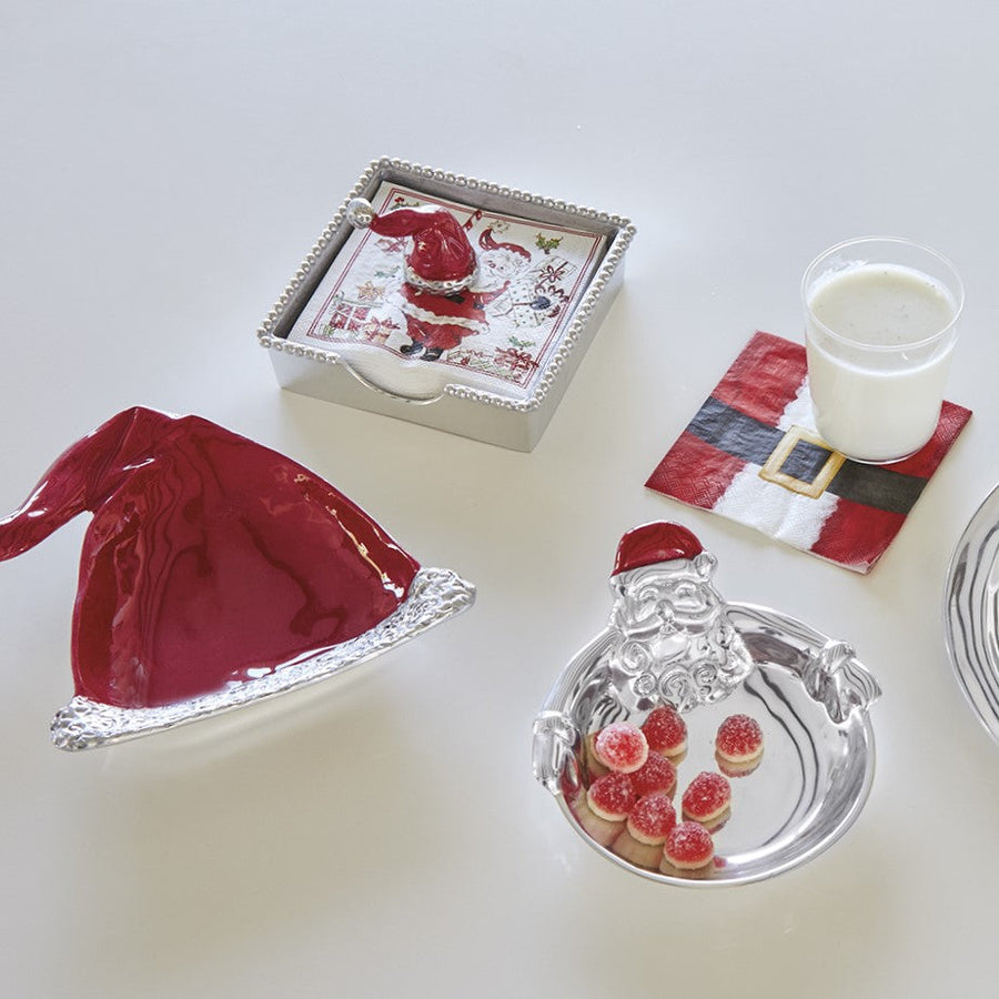 Hugging Santa Candy Dish