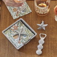 Stacked Scallop Shell Bottle Opener