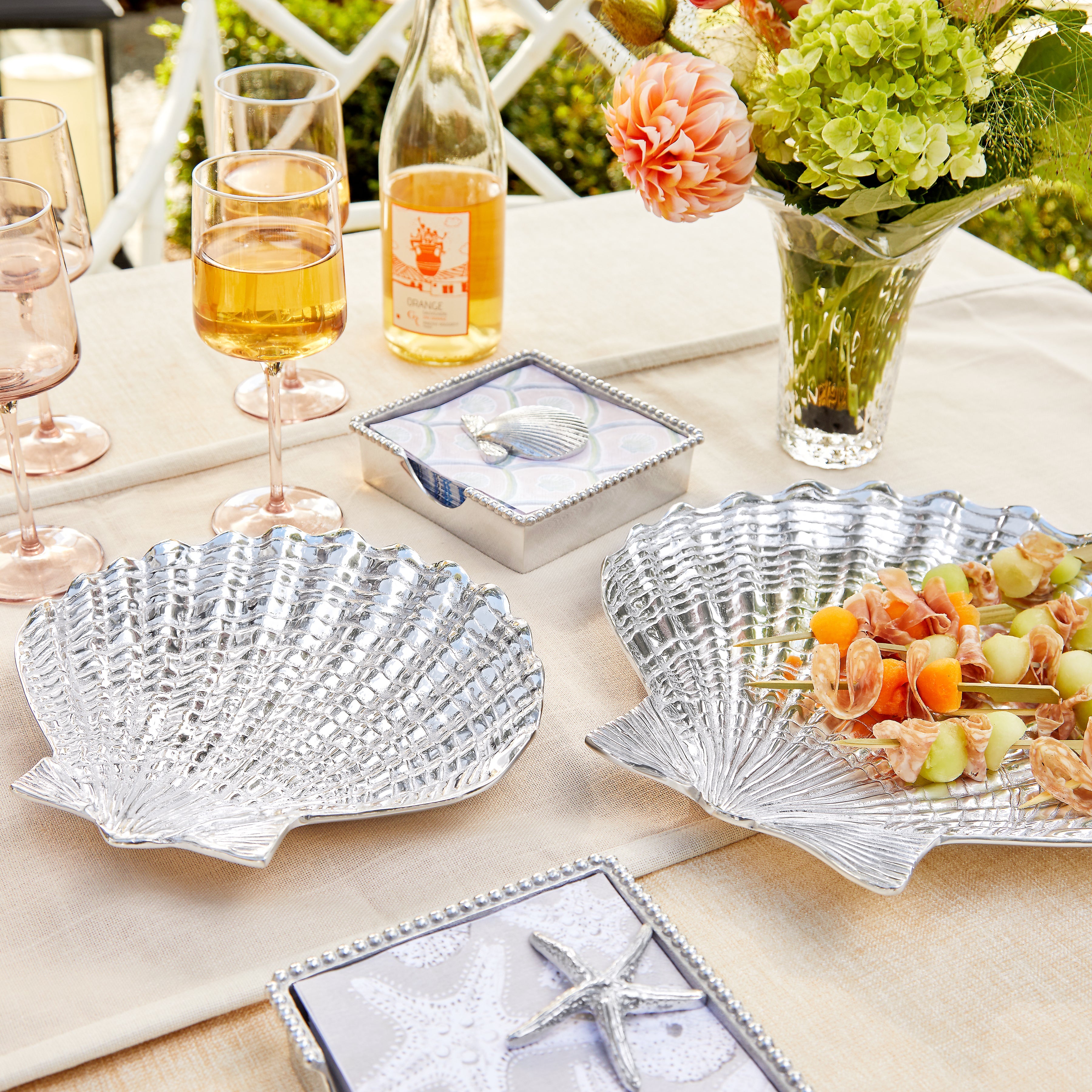 Small Scallop Shell Platter – Mariposa