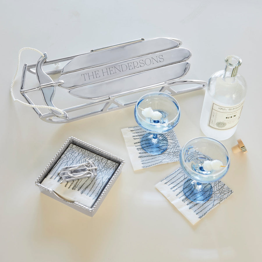 Double Runner Sled Napkin Weight