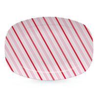 Peppermint Stripes Platter