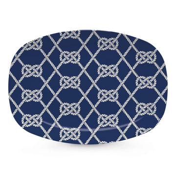 Nautical Knot Platter