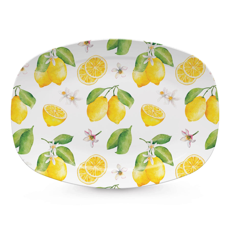 Lemons and Blossoms Platter