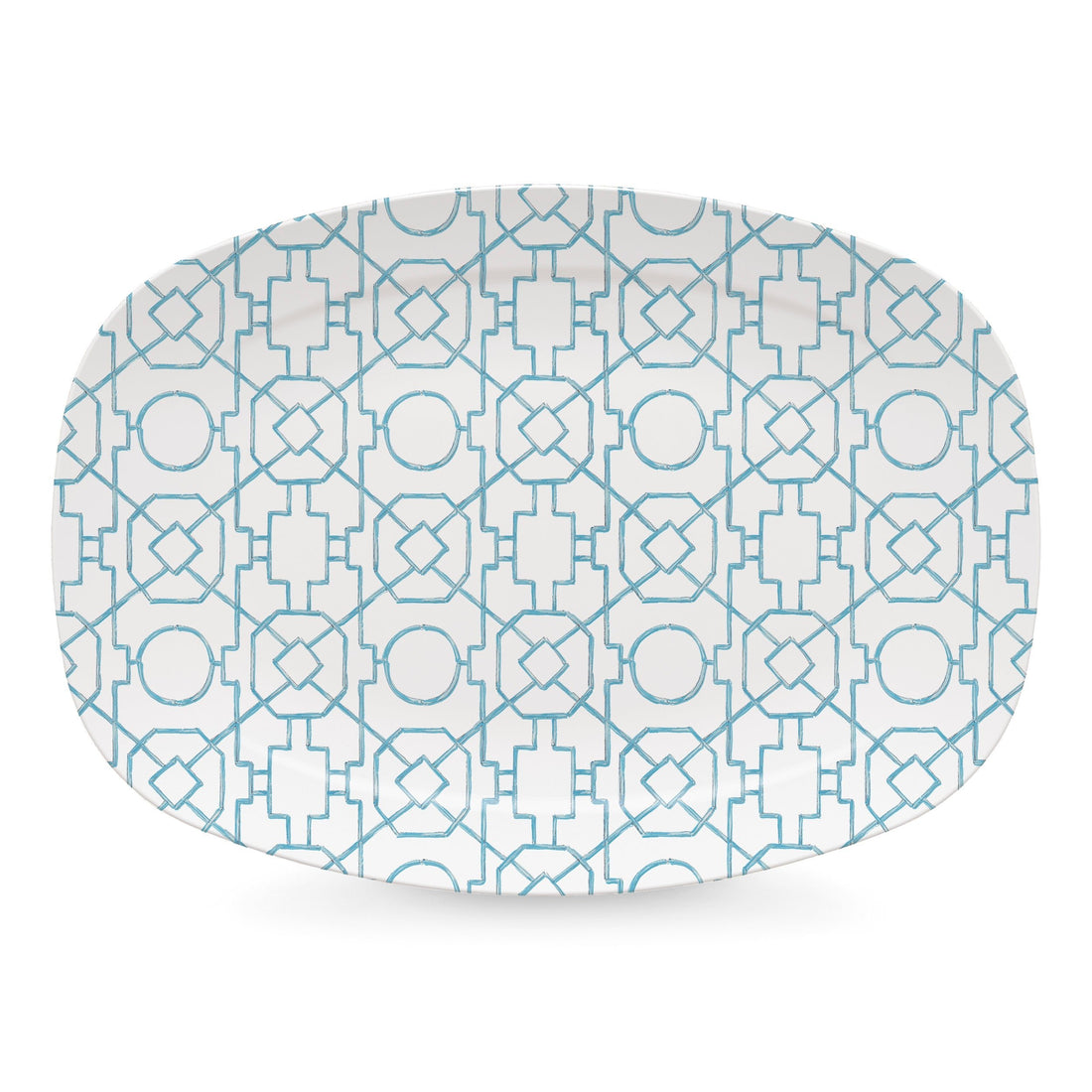 Aqua Trellis Platter