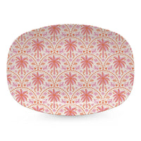Pink Palms Platter