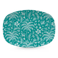 Jungle Teal Platter