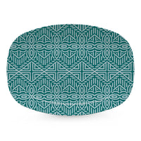 Tangiers Teal Platter