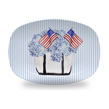 Patriotic Summer Tote Platter