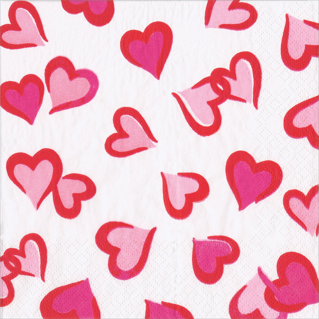 Heartfelt Cocktail Napkin By Caspari