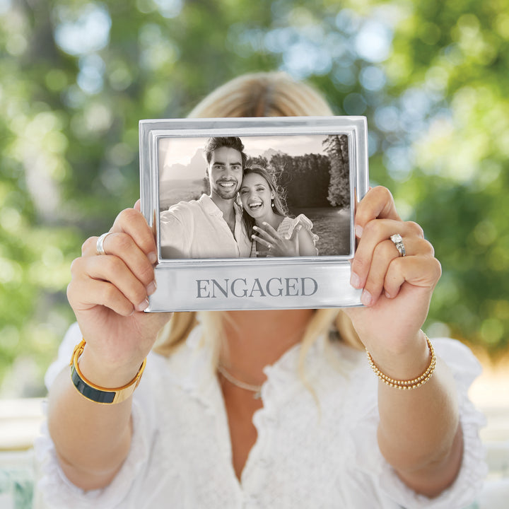 HAPPILY EVER AFTER Beaded 5x7 Picture Frame | Mariposa