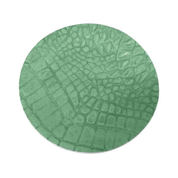 Croc Green Wine Plate | Mariposa Barware