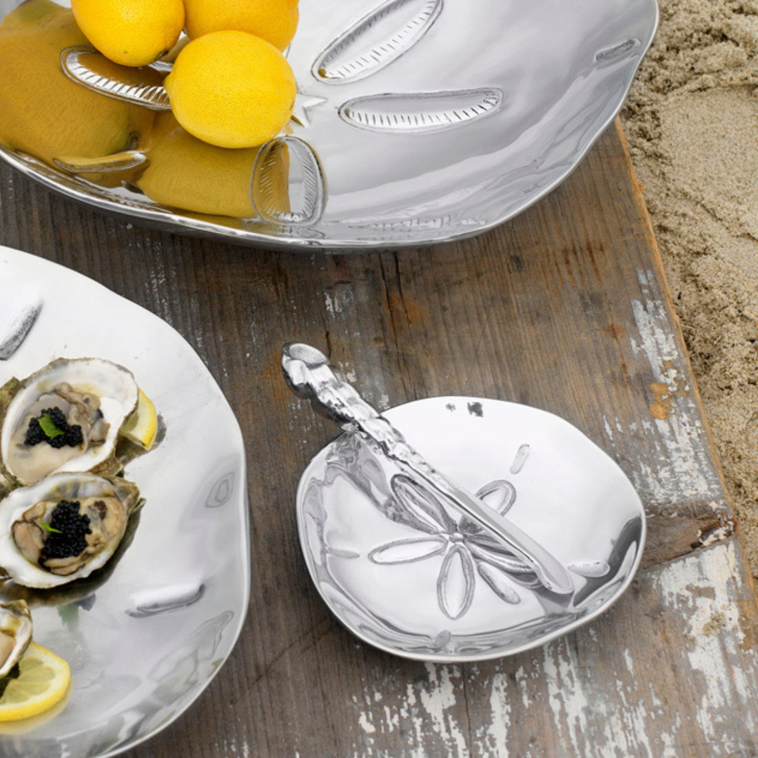 Assiette canapé dollar des sables