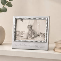 Twinkle Twinkle Little Star Beaded 4x6 Frame