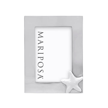White Starfish 4x6 Frame