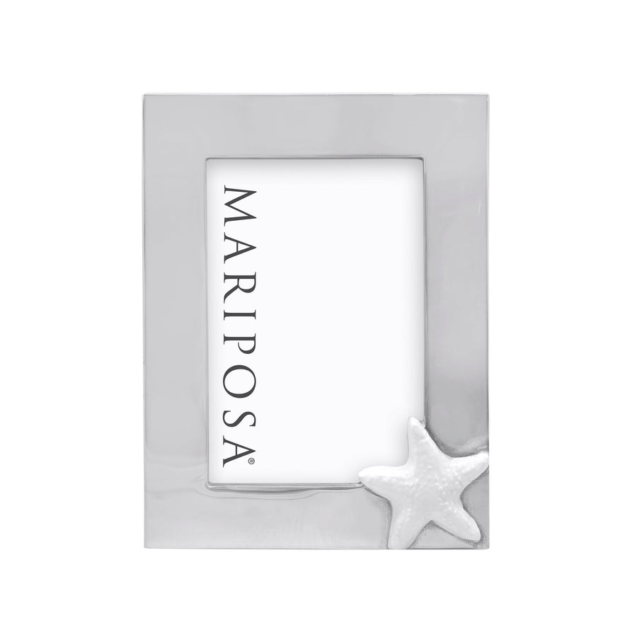 White Starfish 4x6 Frame