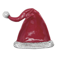 Red Enamel Santa Hat Candy Dish-Serving Trays and More | Mariposa
