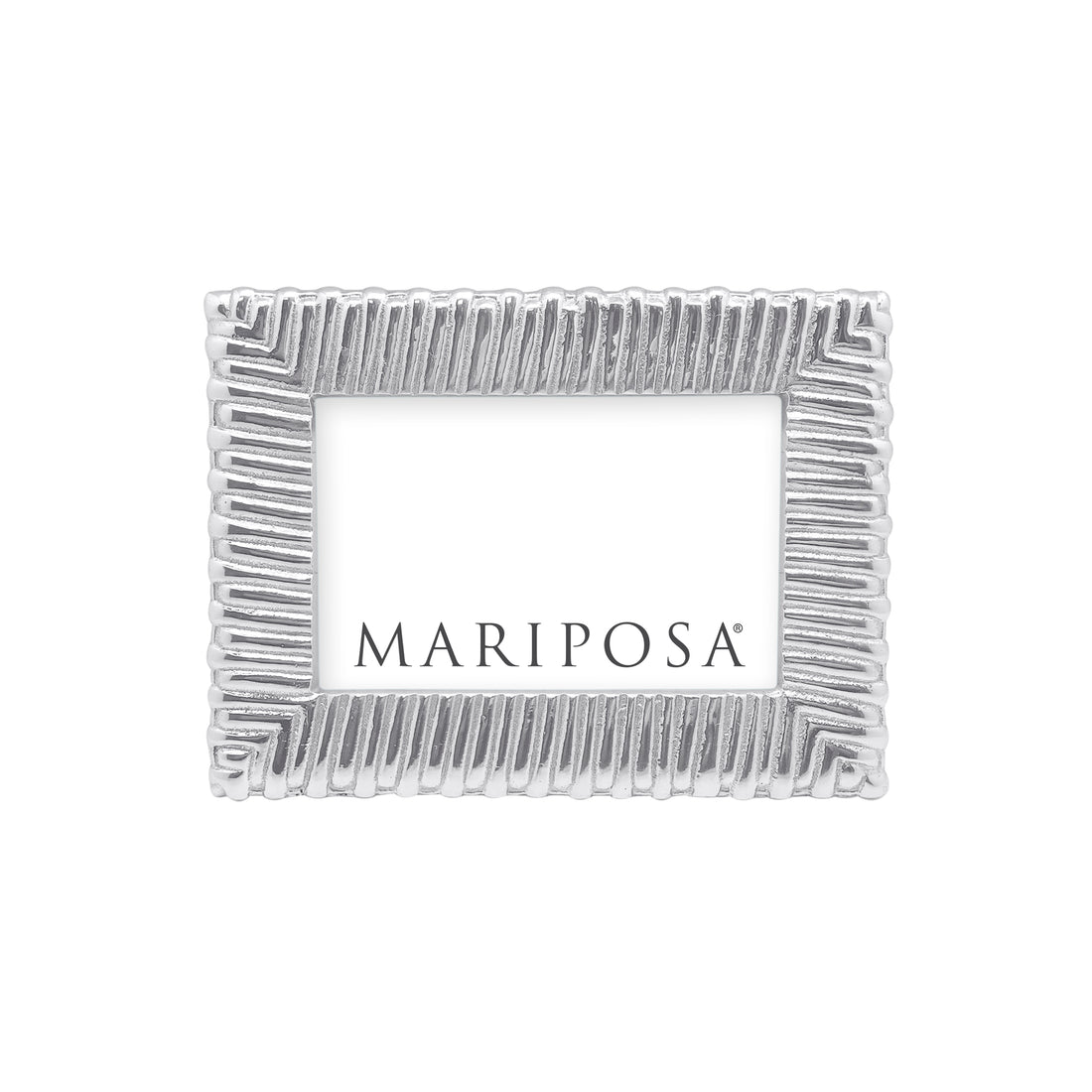 Rattan Bordered 4x6 Frame- | Mariposa