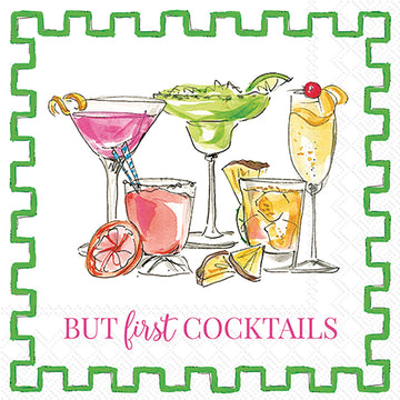 Bright Cocktails Cocktail Napkin by Boston International