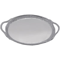 Rope Oval Cocktail Tray | Mariposa Serving Trays and More