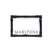 Bamboo Black 4x6 Frame- | Mariposa