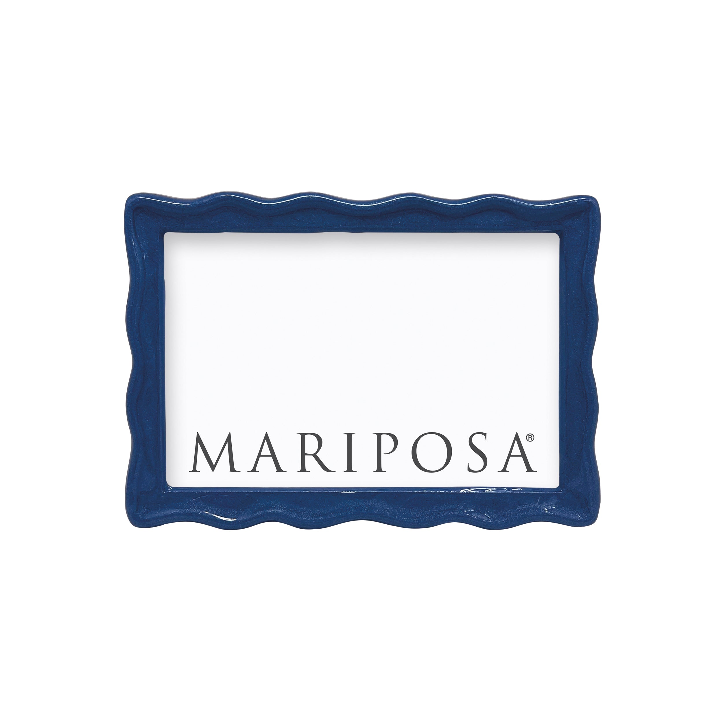 Wavy Blue 4x6 Frame – Mariposa