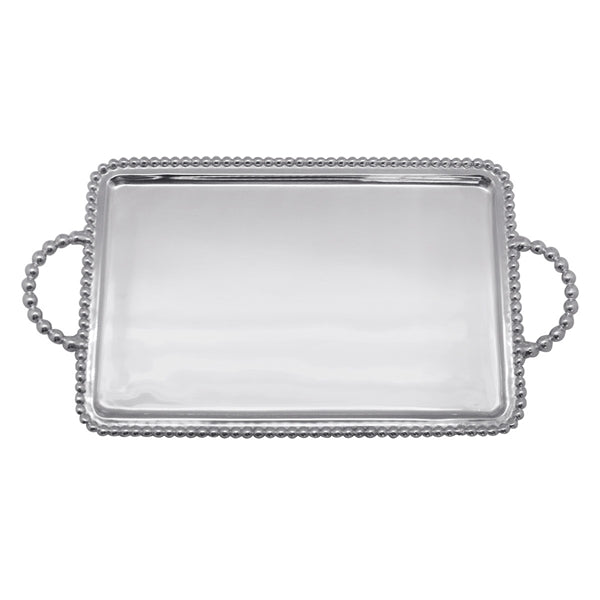 Beaded Medium Service Tray | Mariposa Serving Trays and More