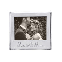 MR. & MRS. Signature 5x7 Frame-Statement Frame | Mariposa