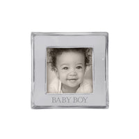 BABY BOY Signature 4x4 Frame-Statement Frame | Mariposa