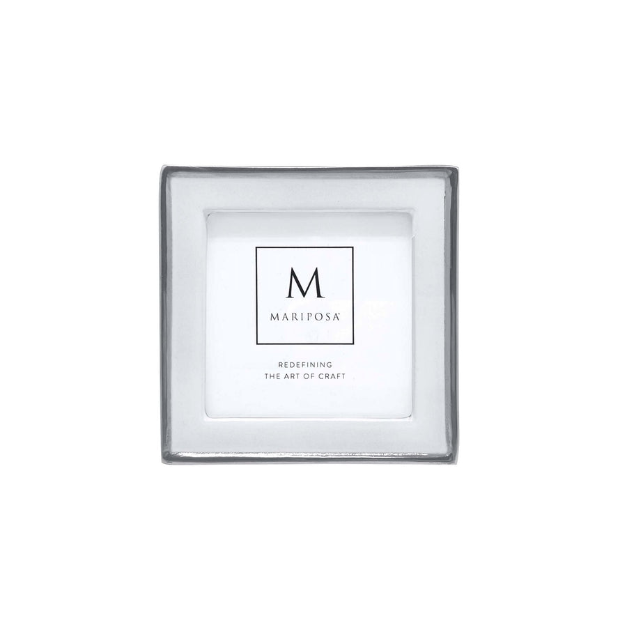 Signature White 4x4 Frame- | Mariposa