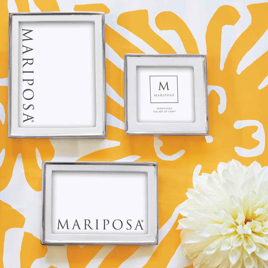 Signature White 4x6 Frame- | Mariposa