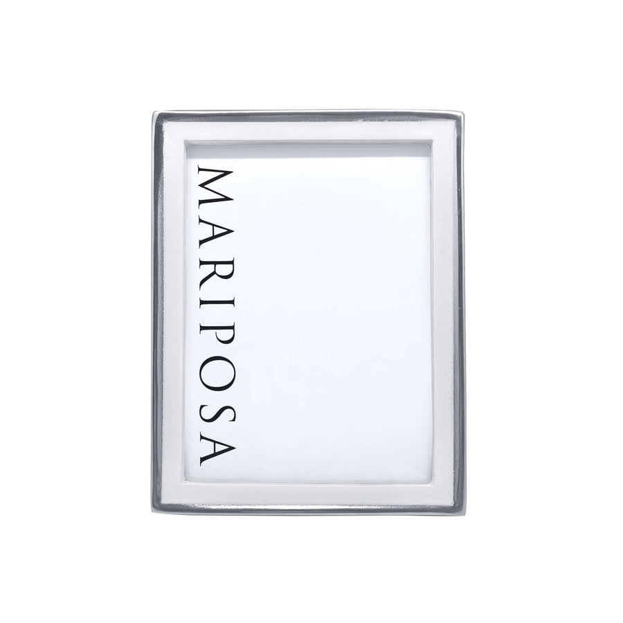 Signature White 5x7 Frame- | Mariposa